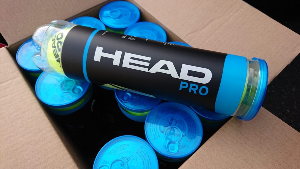 【HEAD テニスボール比較】HEADのボール「HEAD Pro」を個人練習で何か月使えるか！？